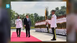 Chinese President Xi accorded state welcoming ceremony at Istana Negara