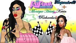 RuPaul's Drag Race, Monique Heart, Kevin Richardson Versi&oacute;n Anime