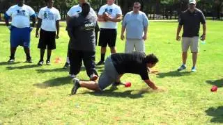 OL DL CHALLENGE! 1on1 SHOWCASE Camp - Dallas, TX 4/17/2011