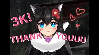 [EN/JP] [INvtuber] Thank you for 3K!! lets hang out on vrchat! #vtuber #envtuber #invtuber