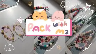 Pack with me with heavy rain sound | small business video