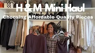 H&M Mini Haul | Affordable Quality Clothing | Personal Style | Women Over 50