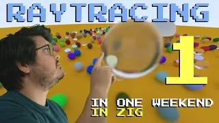 Raytracing in a Weekend in Zig - Day 1