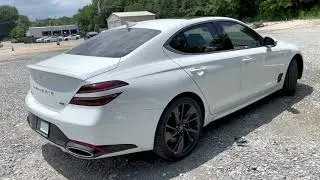 2022 Genesis G70 3.3T RWD Sport Advanced Package in Uyuni White