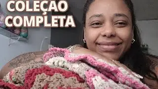 🎯COLE&Ccedil;&Atilde;O COMPLETA DE JOGOS DE PASSADEIRA EM CROCH&Ecirc; | CORES, MODELOS E DETALHES