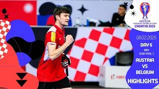 Чемпионат мира по хоккею с шайбой среди мужчин в помещении, Хорватия, 2025 г. &mdash; Обзор &mdash; Полуфинал...