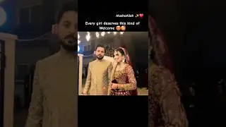 every girl deserves this kind of Welcome 🥰😍 #iqreeb #sistrology #youtubeshorts