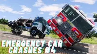 Emergency Car Crashes #4 - BeamNG Drive