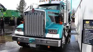 2018 KENWORTH W900L LOG TRUCK, 700 HP CAT !
