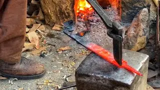 Making Of Sickle From Rusty File /// Amazing Skills Of Ironsmith