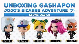 [EP 88] Gashapon Jojo's Bizarre Adventure | Stone Ocean Review Showcase Unboxing