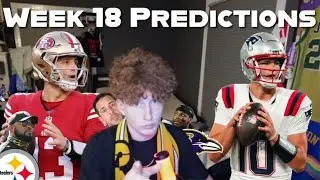 Week 18 NFL Predictions, Can The Steelers Make The Playoffs?