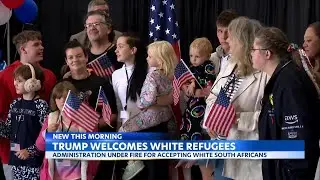Trump grants white South Africans refugee status sparking debate