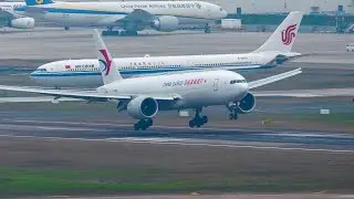 China Cargo Airlines B777F from Los Angeles to Shenzhen Flight time 15h