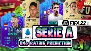 FIFA 22 SERIE A 84+ Rating Prediction 🔥 FUT 22 Inter Juve Ac Milan Ratings