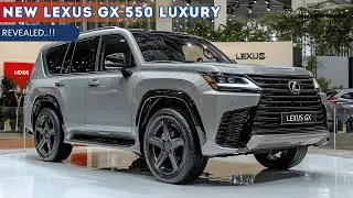 Новый Lexus GX 550 Luxury 2026 года – мощь и изысканная элегантность!