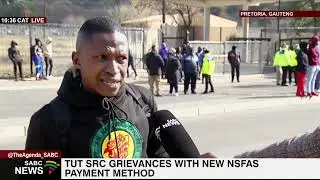Student Funding | TUT SRC grievances with new NSFAS payment method