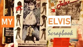 My ELVIS PRESLEY Scrapbook (from early 80´s)