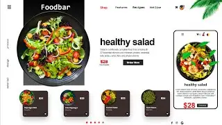 Landing Page Website Using HTML CSS And JavaScript