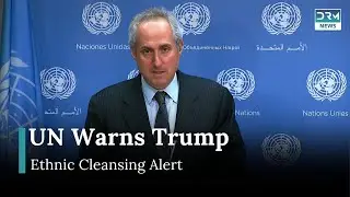 UN Chief Warns Trump Against Ethnic Cleansing in Gaza | DRM News | AH1J