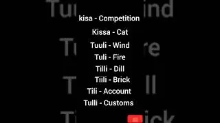 learn simple finnish #learnfinnishforbegineers #learnfinnish #finnishlanguage #studyinfinland #learn