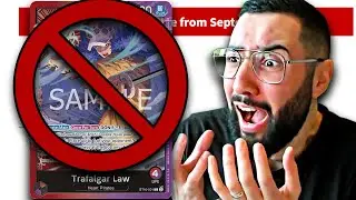 BANLIST! ONE PIECE TCG BANLIST IS OUT!! (I have never played the game)