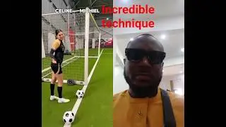 who can score more. #celinedept #football #goal #score #sports #shorts #youtubeshorts #viralvideo