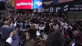Fonseca on his Flash Mob in Times Square