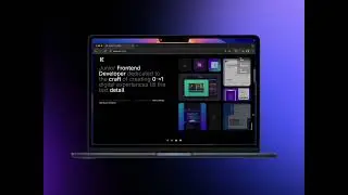 Portfolio website - Danial Kcube