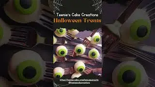 Spooky season is almost here! Order your ghoulish treats @Teeniescakecreations  #halloweentreats