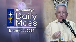 January 11, 2026 | The Baptism of the Lord | Kapamilya Sunday Mass