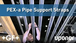 User-friendly PEX-a Pipe Supports