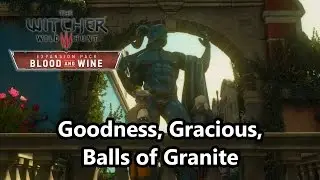 The Witcher 3: Goodness, Gracious, Great Balls of Granite [B&W]