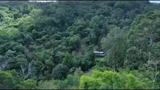 Kamala Secret Valley &mdash; Drone Video &mdash; Over Mountain Facade