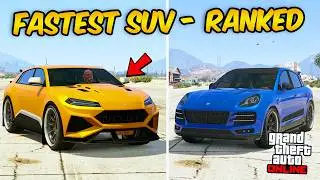 Fastest SUV Cars in GTA Online | Ranked From Slowest To Fastest!