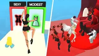 Bad Girl Run 👹❤️😄All Levels Gameplay Walkthrough Android/New Update Mobile Game