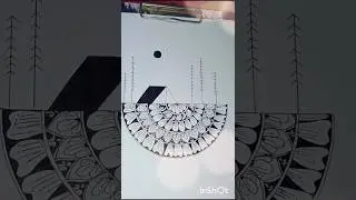 simple mandala art|mandala art #shortsviral #shorts #shortsfeed #drawing