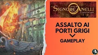 Raid on the Grey Havens - True Solo Gameplay- Il Signore degli Anelli LCG Il Gioco di Carte