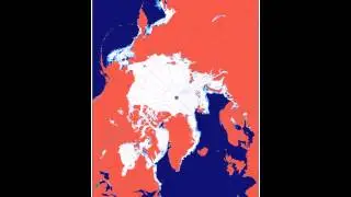AMSR2 Actic Time Lapse 20130101 - 20130707