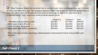 Relevant Costing Lesson 2 Part 2