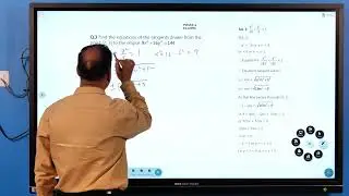 Determining Equations of Tangents from a Point to an Ellipse | Class 11 Math by R S Sharma