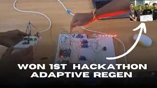 Project which made us win our 1st Hackathon | Adaptive Regenerative Breaking System #hackathon