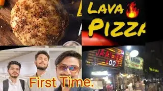 kharadar ka famous Lava Pizza try kiya😋 | Mohsin Qureshi |Vlogs