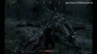 TES: Skyrim Werewolf vs Dragon [1080p]