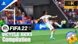 FIFA 22 | BEST BICYCLE KICK GOALS | 4K