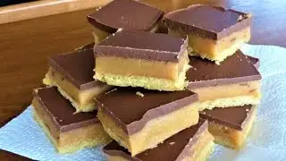Easy Millionaire's Shortbread 😋 Very simple, basic recipe with how-to detailed tips and tricks video