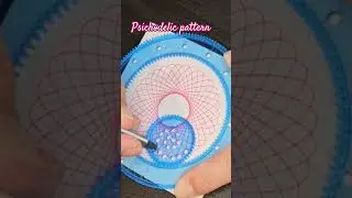 Psichodelic pattern ❤️ #asmr #spiroart #drawing #spirograph #relax #mandala #feelgood #optimism
