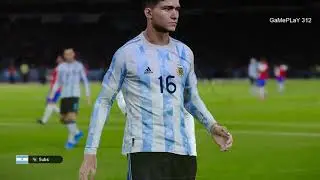 Argentina vs chille copa amirca 2021 , messi , aguero , di maria vs bravo , sanchez , vidal
