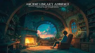 Soothing Medieval Music for Study, Relaxation & Calm Mind | Ancient Library Ambience