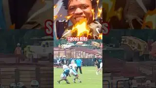 Jimmy Horn Jr. Just Sent This Defender to the Turf 🔥 #shorts #JimmyHorn #RouteRunning #AnklesTaken